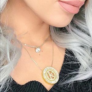 💎 Gorgeous & Sexy Initials with Crystal Necklace